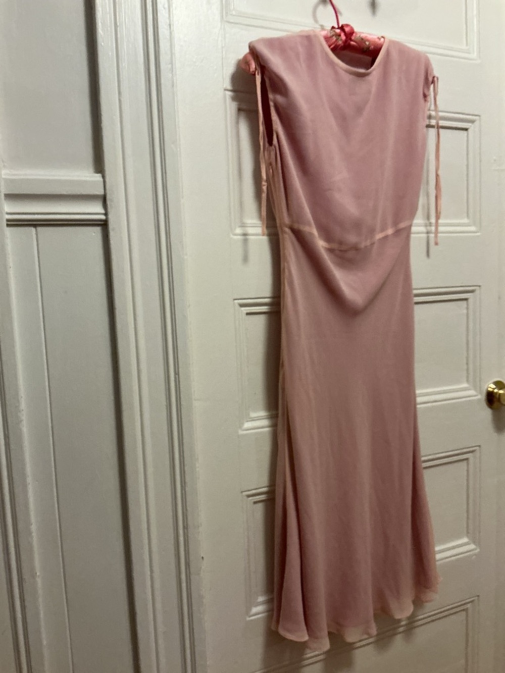 Vintage Armani Exchange 100% Silk Formal dress - Picture 2 of 16